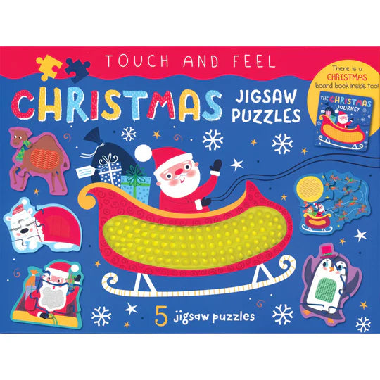 Christmas Touch and Feel Jigsaw Puzzles