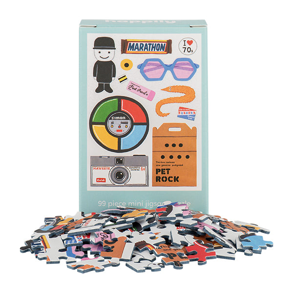 In the 70s Mini Jigsaw Puzzle
