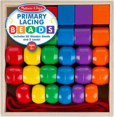 Lacing Beads Primary Colors