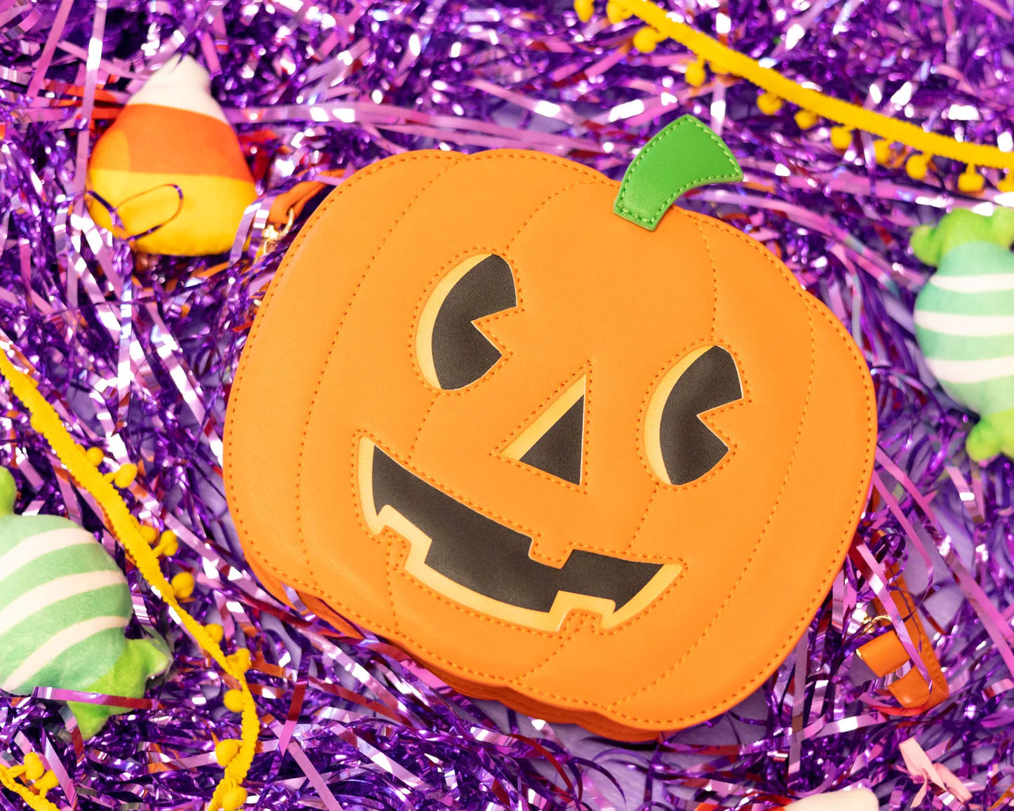 Jack-o-Lantern Pumpkin Handbag