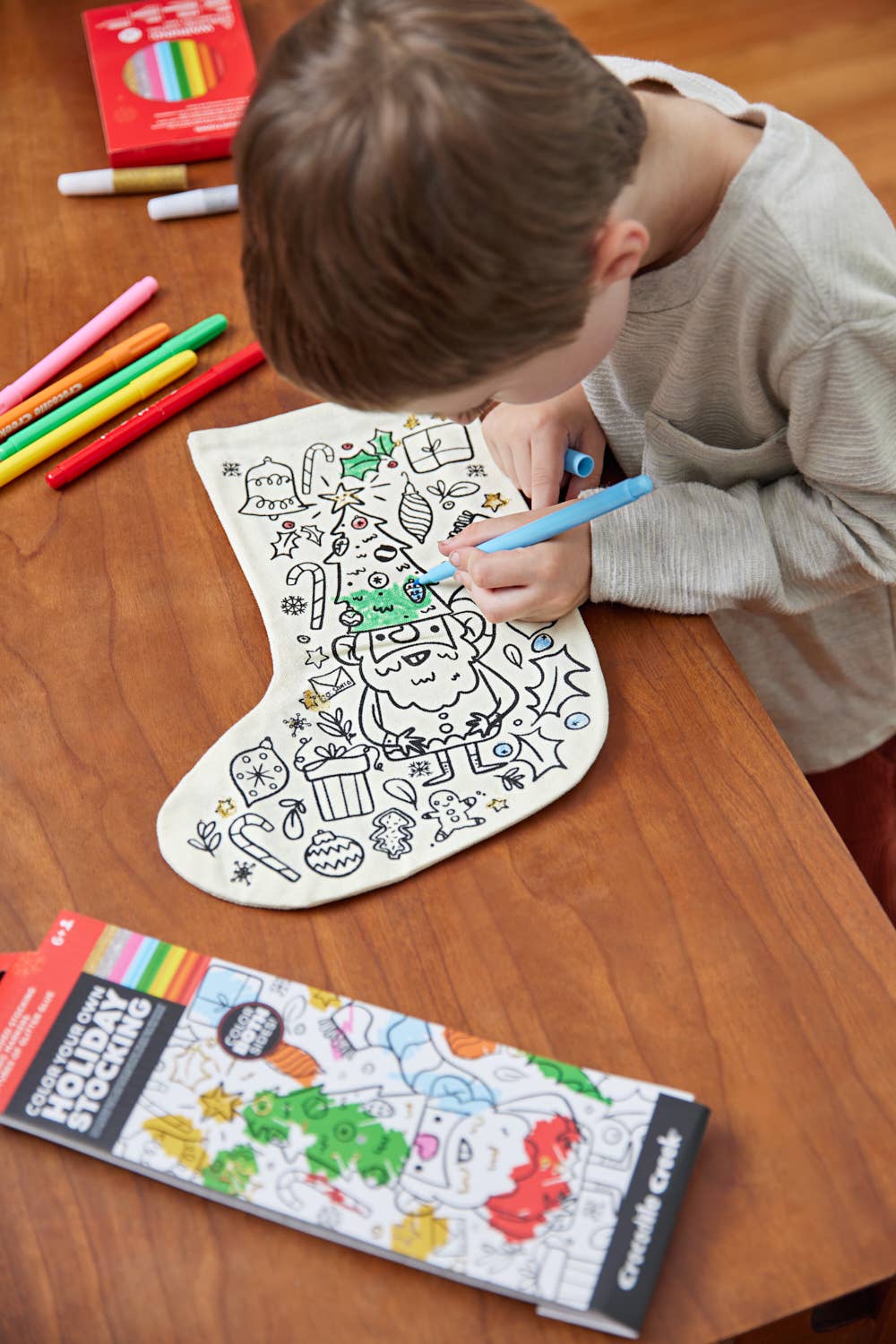 Color Your Own Stocking