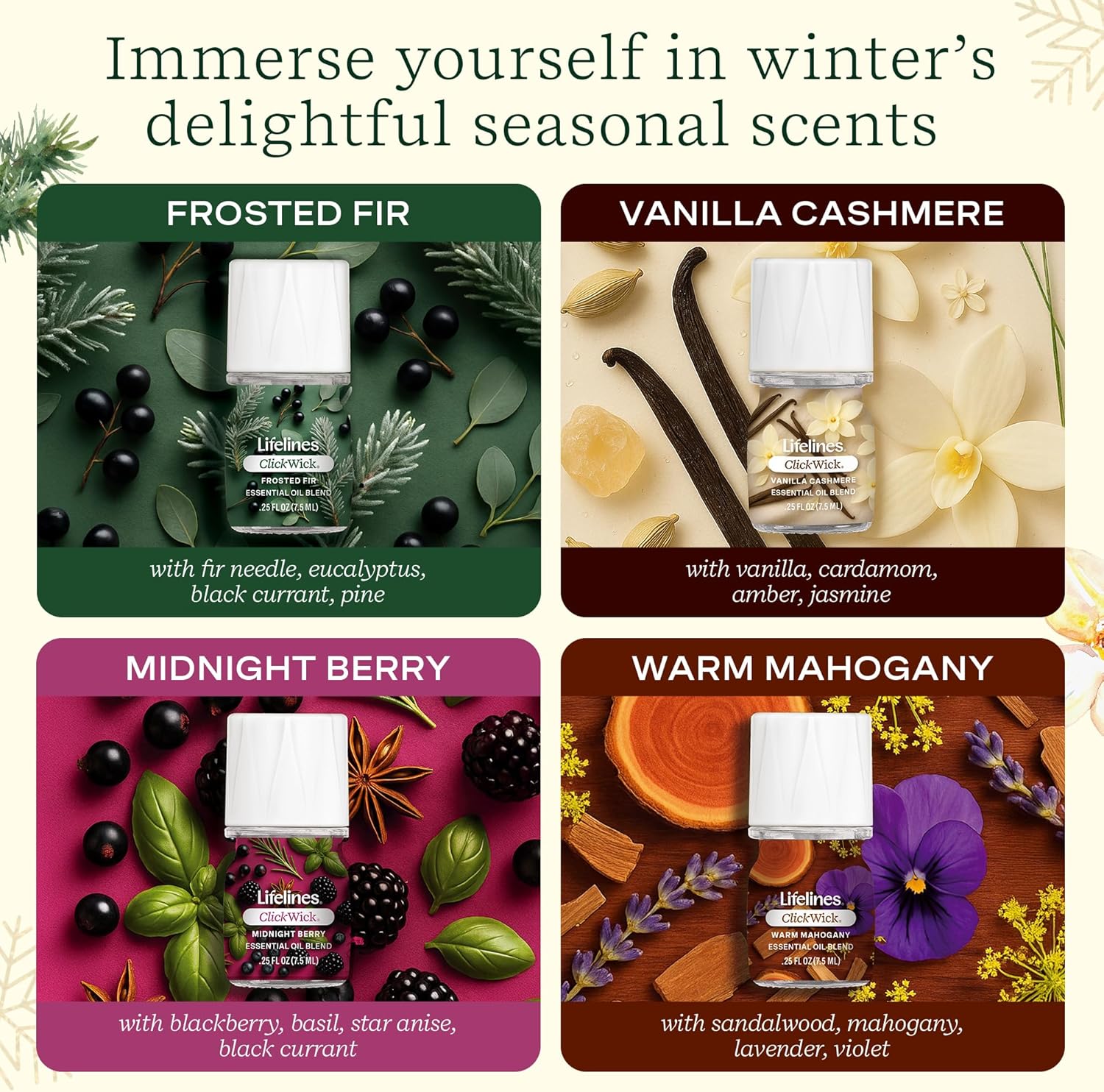 Clickwick Holiday 4Pk