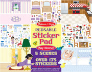 Reuseable Sticker Pad Play House