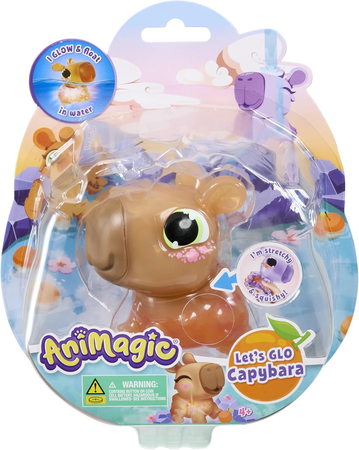 Animagic Let's Glo Capybara