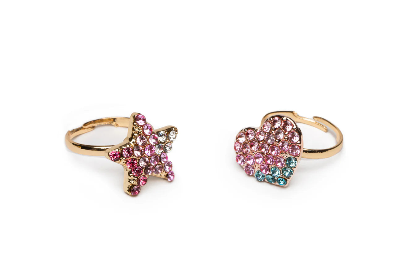 Dreams of Love Spinner Rings 2 pc