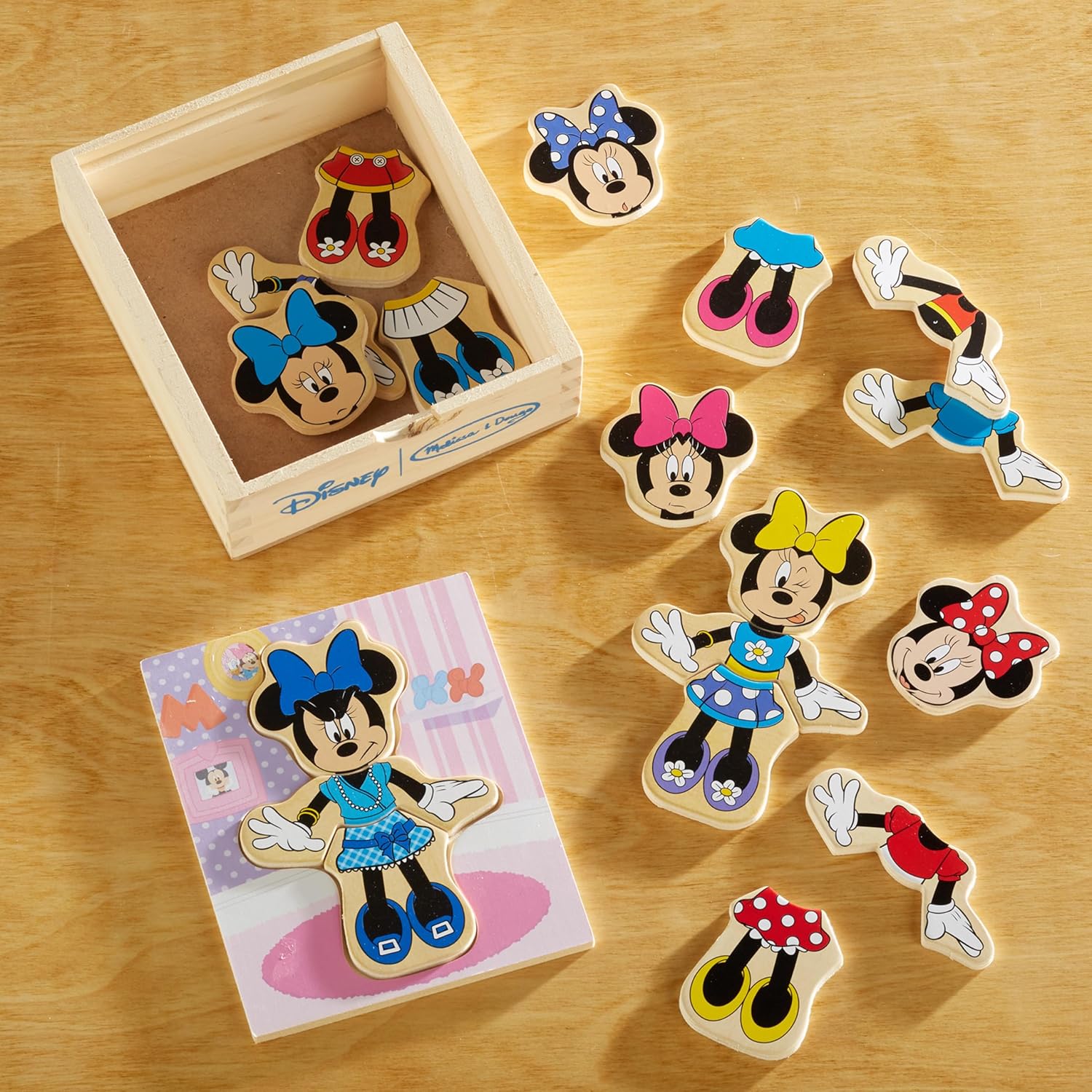 Minnie Disney Mix Match Dress Up Puzzle Melissa & Doug