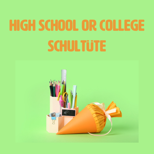 High School/College Schultüte