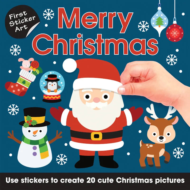 Merry Christmas First Sticker Art