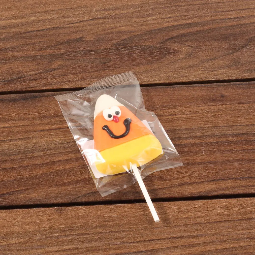 Mr. Candy Corn White Chocolate Pop