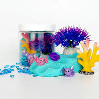 Axolotl Mini Dough-To-Go Play Kit