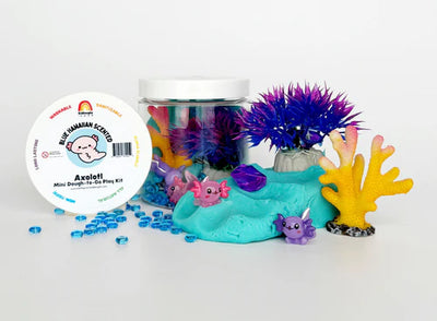 Axolotl Mini Dough-To-Go Play Kit