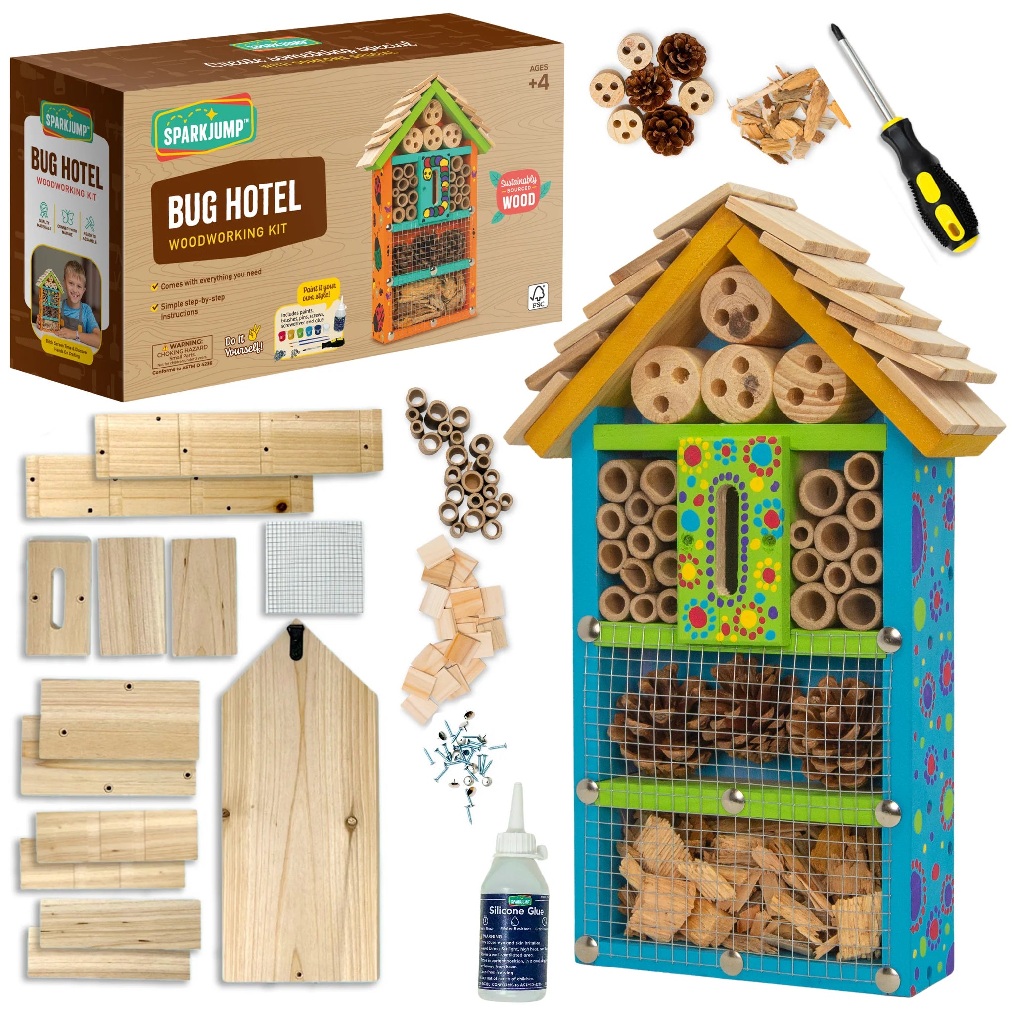 Bug Hotel Woodworking Kit