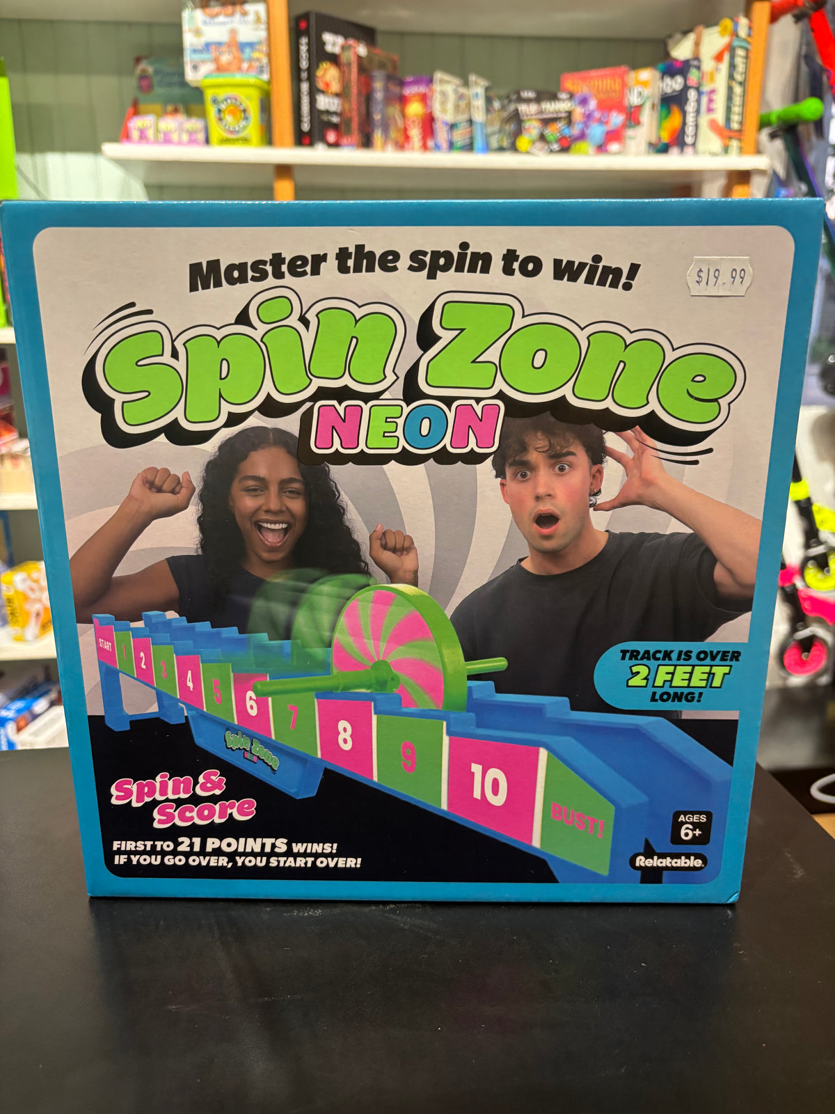 Spin Zone Neon