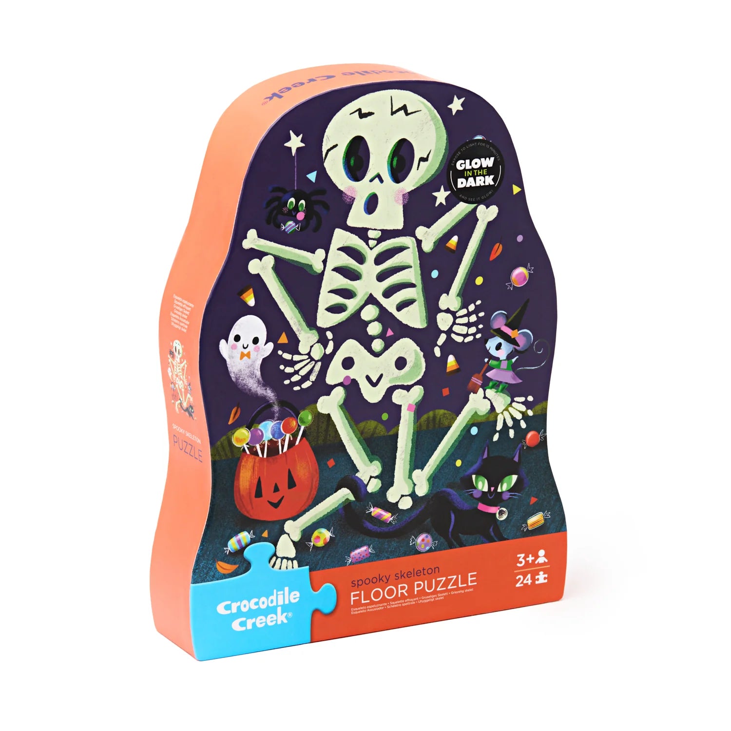 Spooky Skeleton Puzzle, 24 pc