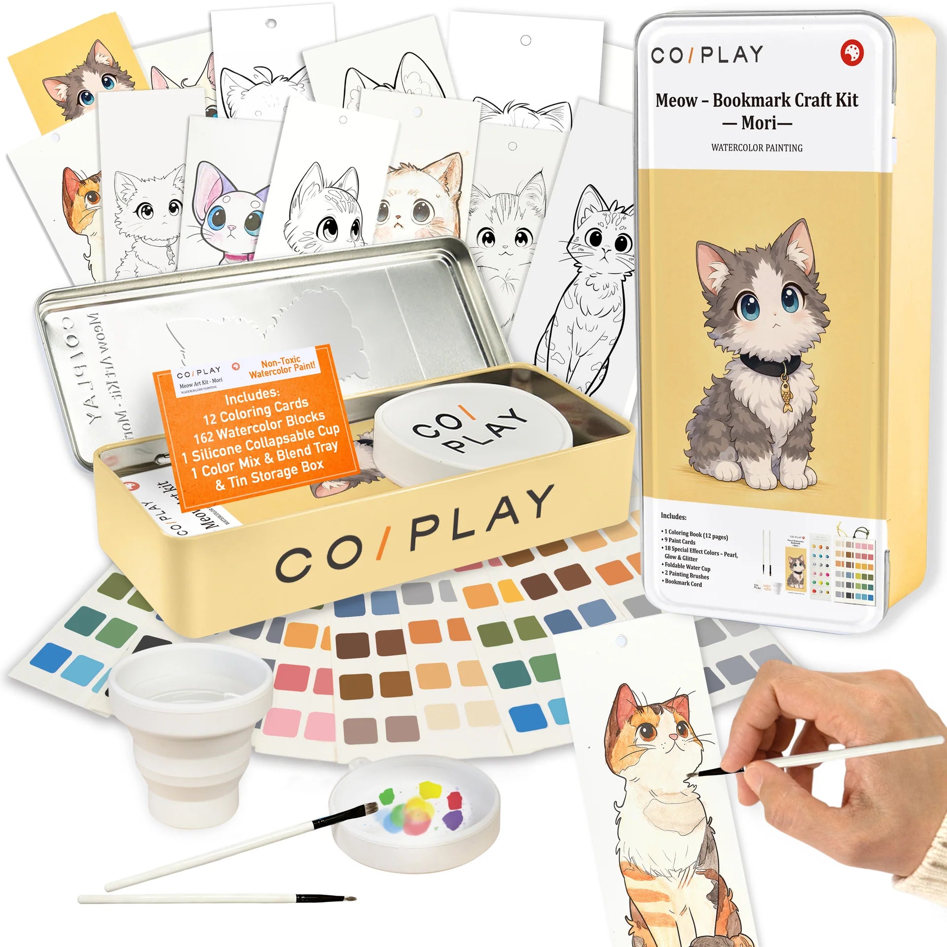 Meow Bookmark Craft Kit -Mori