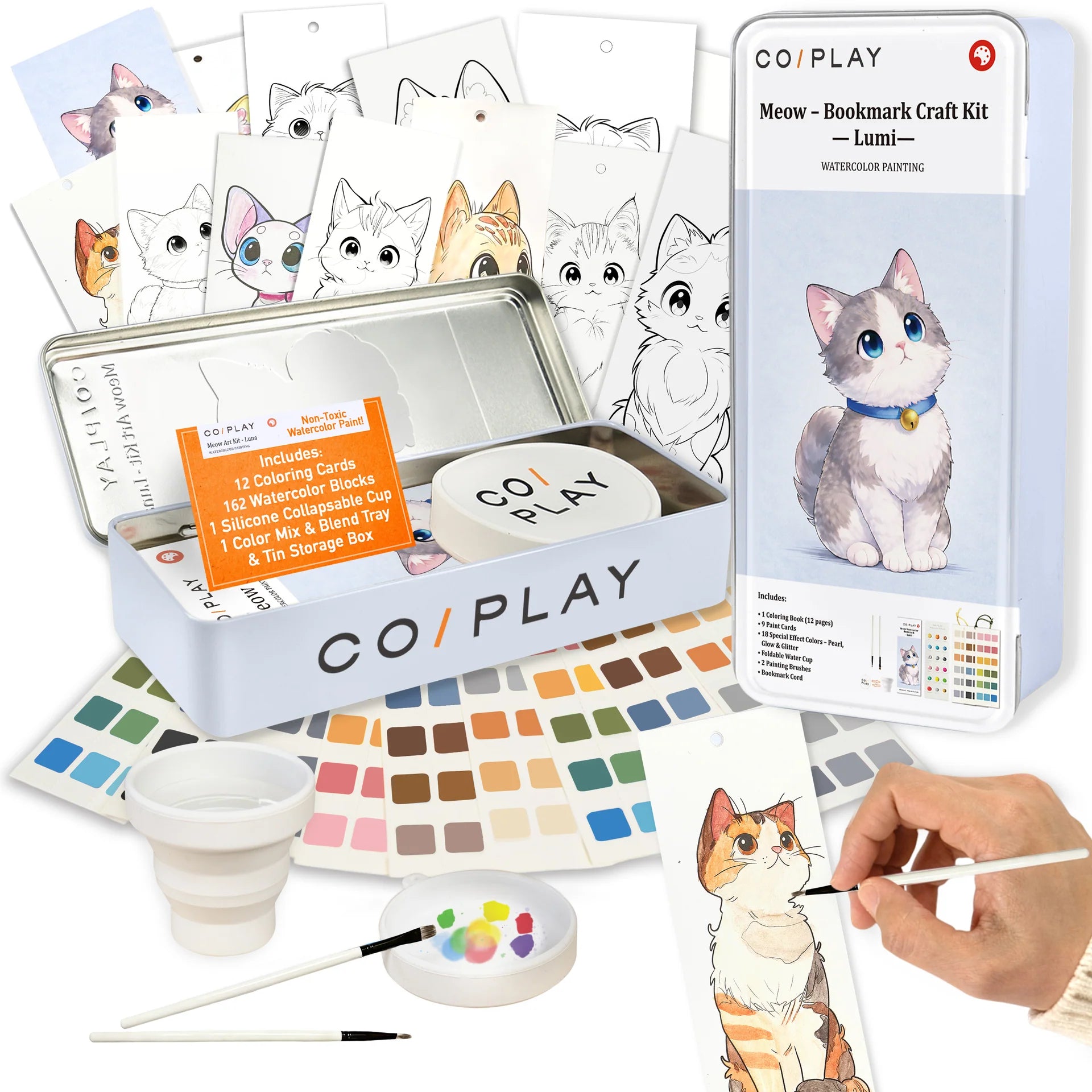 Meow Bookmark Craft Kit -Lumi