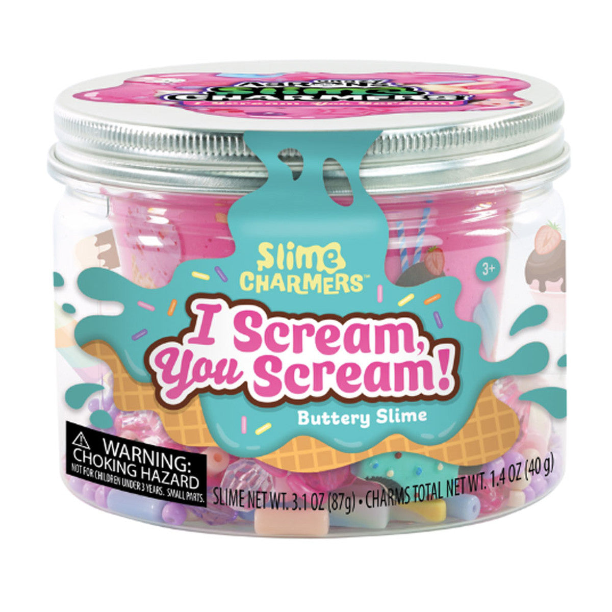 Crazy Aaron's I Scream You Scream Slime Charmers