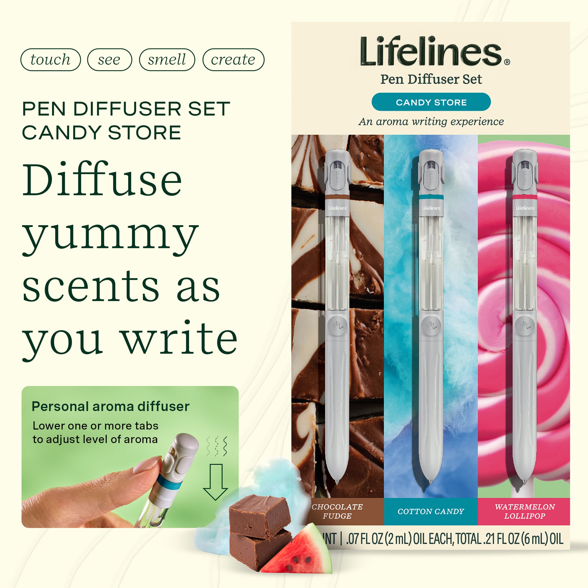 Candy Store Pen Diffuser 3 Pack