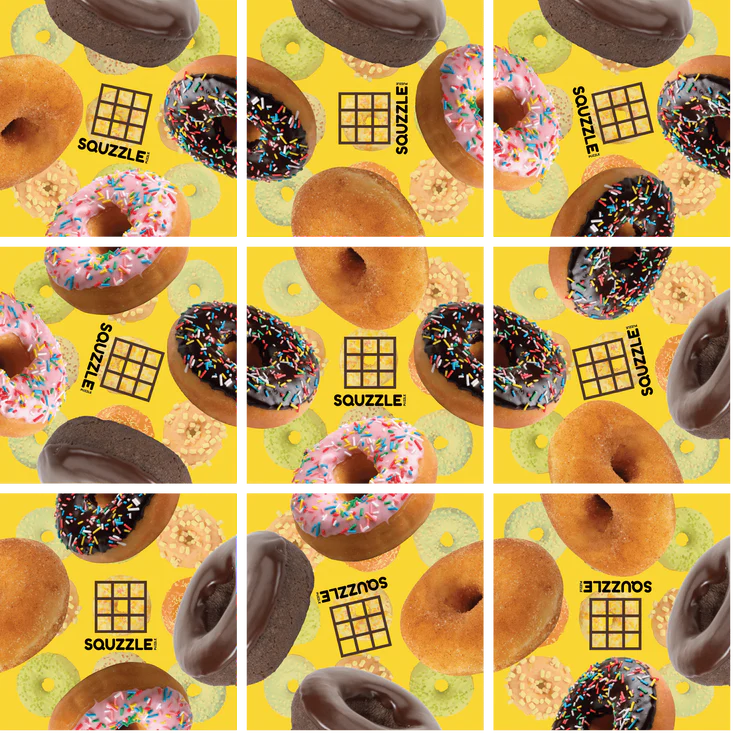 Squzzle Puzzle - Donuts