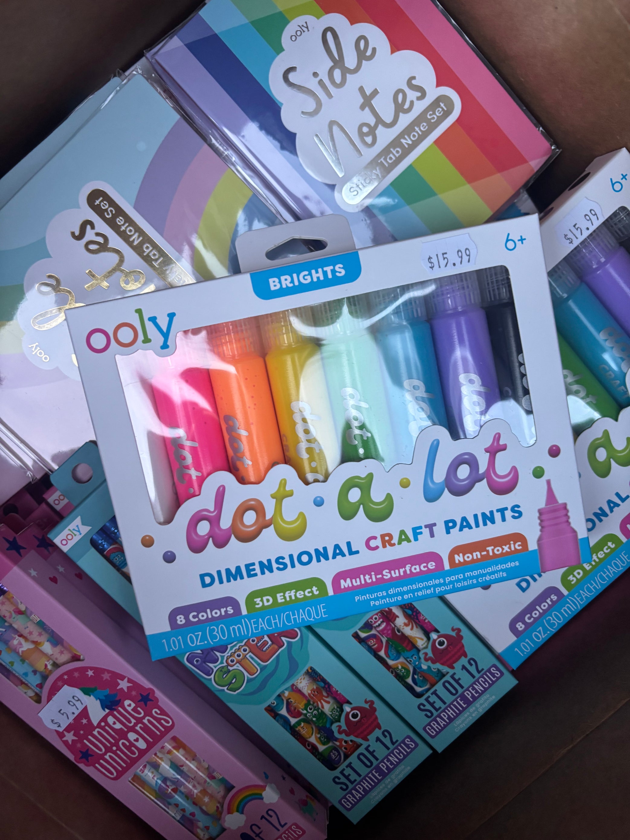 Dot-A-Lot Dimensional Craft Paint - Bright