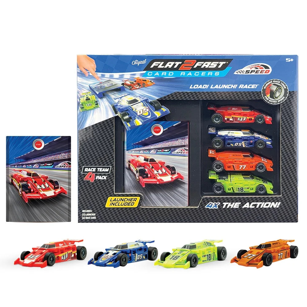 Flat 2 Fast Speed 4 Pack