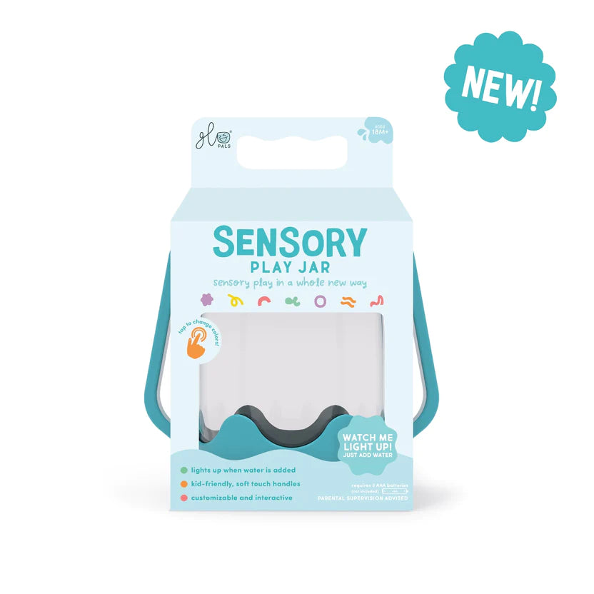 Glo Pals Sensory Play Jar - Blue