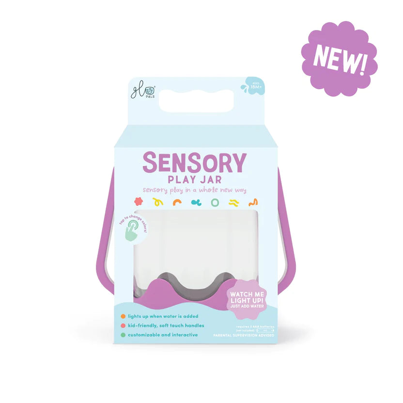 Glo Pals Sensory Play Jar - Purple