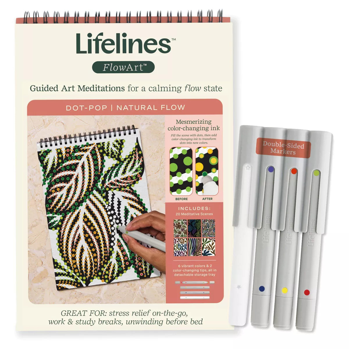 Lifelines FlowArt - Dot-Pop, Natural Flow