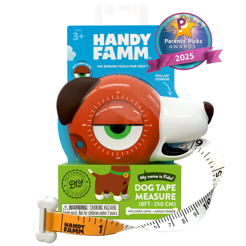 STEM Starter 4-in-1 Tool Dog Tape Measure -  Fido