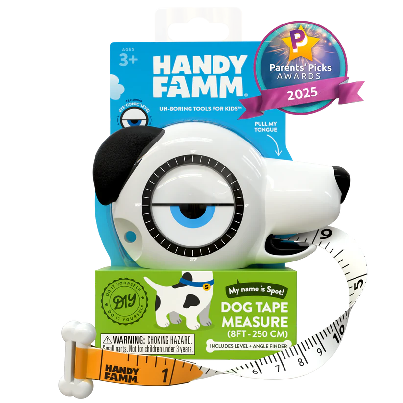 STEM Starter 4-in-1 Tool Dog Tape Measure -  Spot