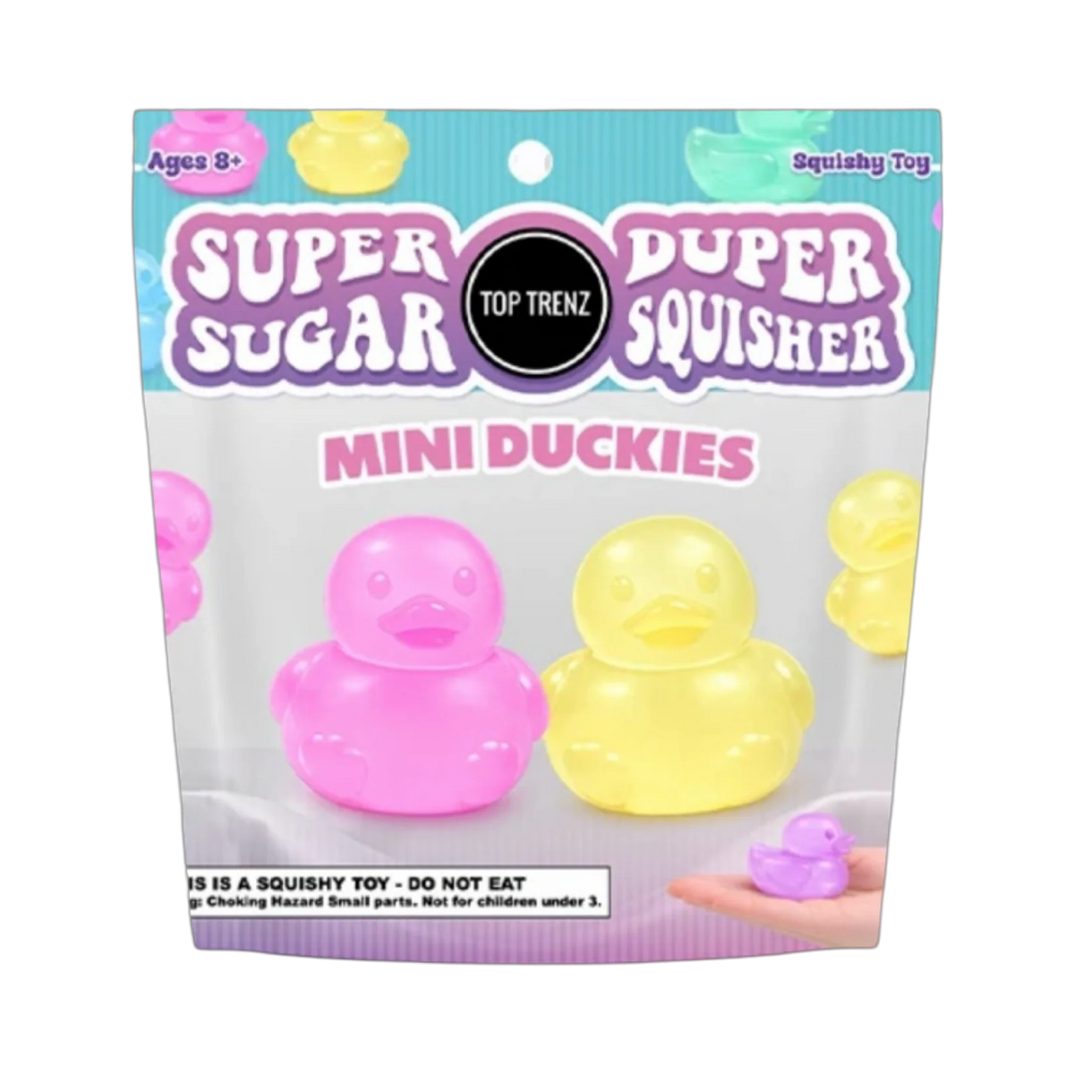 Sugar Squisher Mini Duck 2 pack