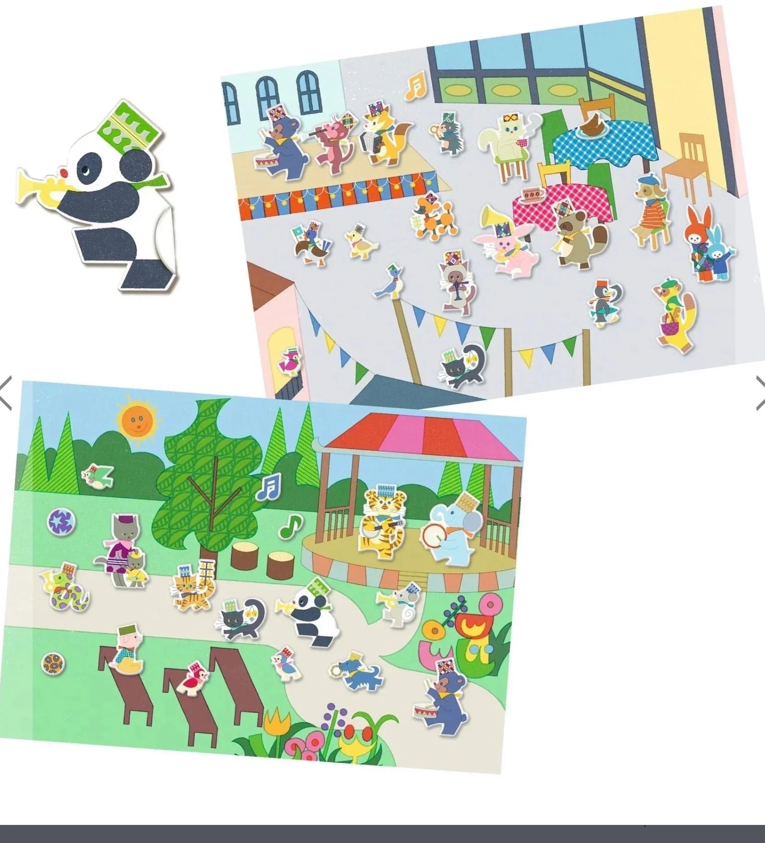 Fanfare Repositionable Stickers