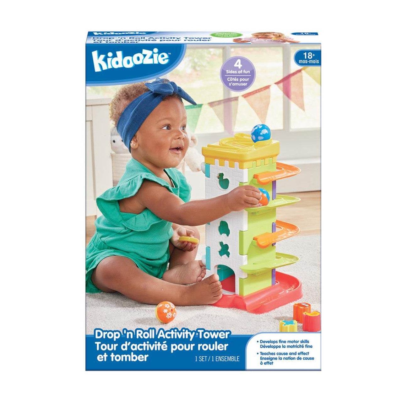 Drop n Roll Activity Tower