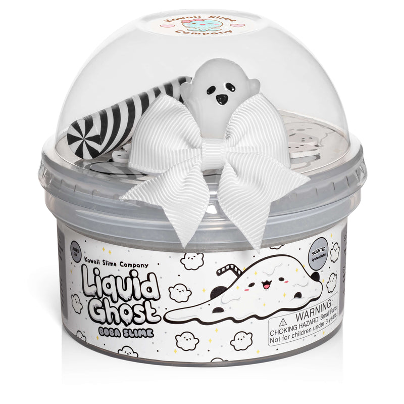 Liquid Ghost Boba Slime