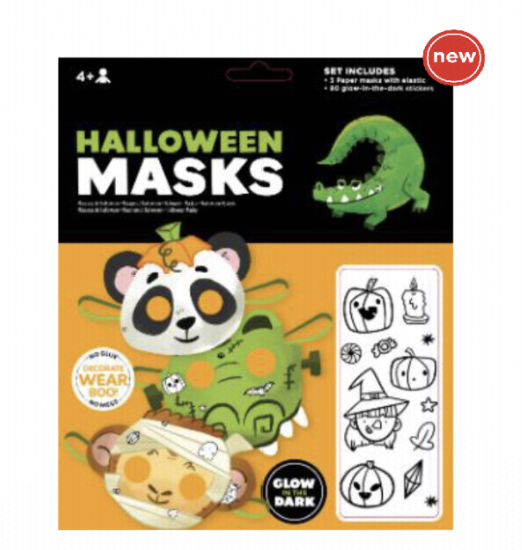 Sticker Art - Halloween Masks