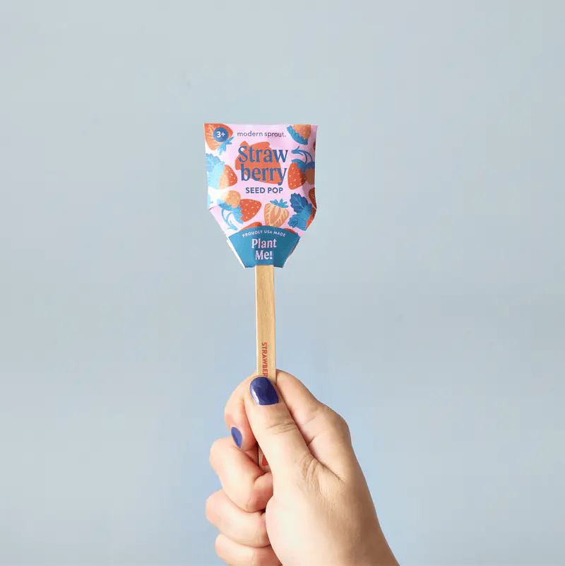 Strawberry Seed Pop