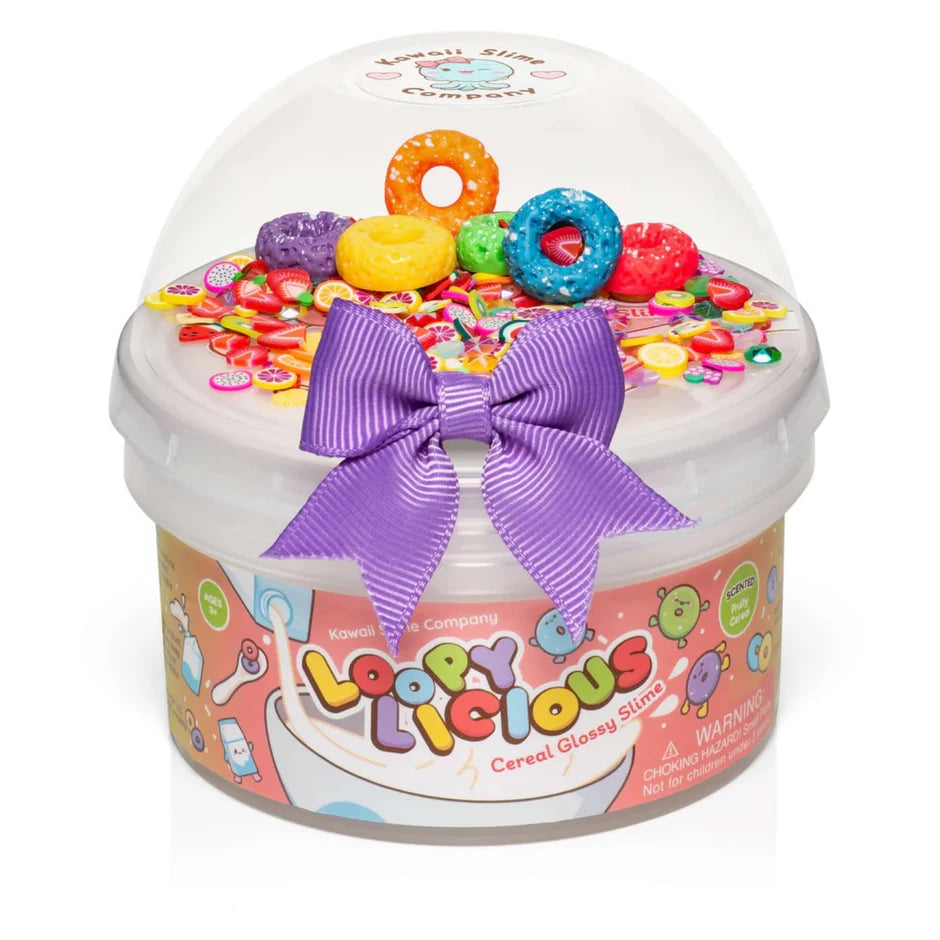 Loopylicious Cereal Glossy Signature Slime