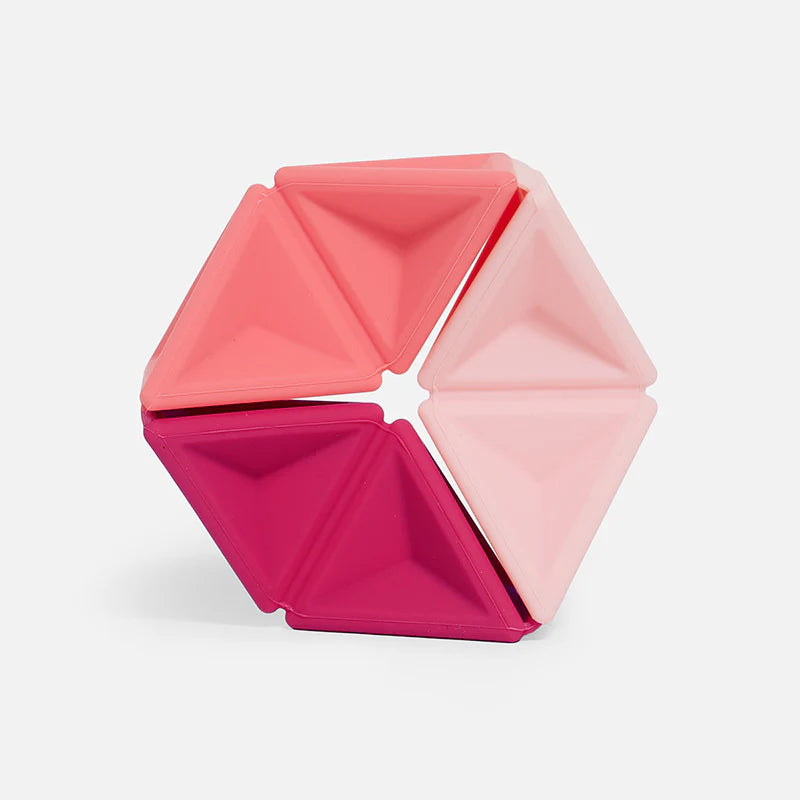 Pivot Silicone Flexagon - Magenta