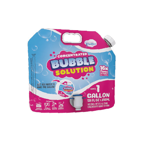 Concentrated Bubble Solution Refill Pouch