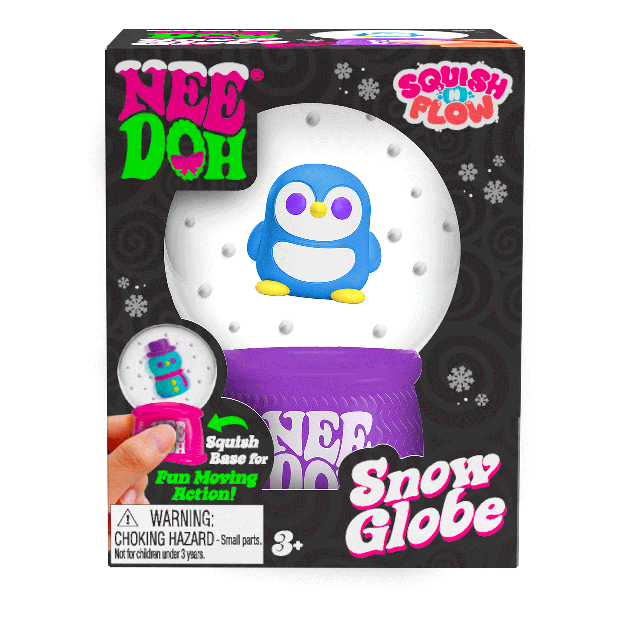 Squishmas Squish n Flow Snow Globe