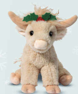 Laddie Holiday Highland Cow Mini Soft