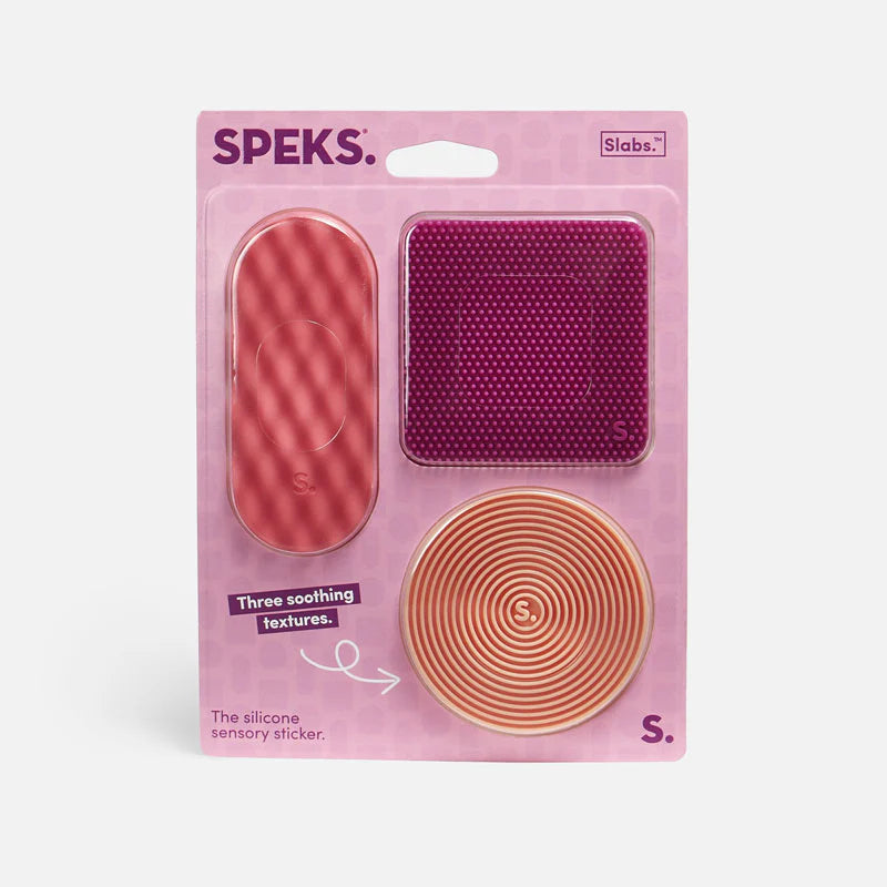 Slabs Silicone Sensory Sticker - PURPLE