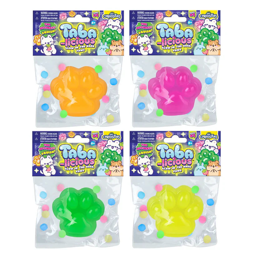 Taba-licious Glow in the Dark Paws
