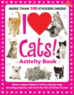 I Love Cats Activity Book