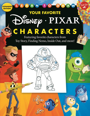Learn to Draw Your Favorite Disney Pixar Character