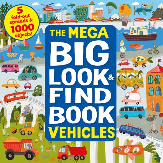 The Mega Big Look and Find Book - Vehicles