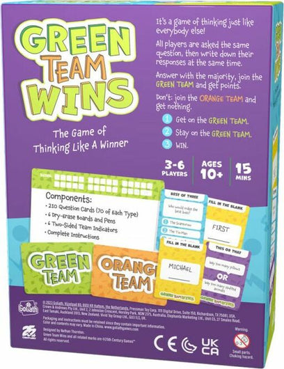 Green Team Wins