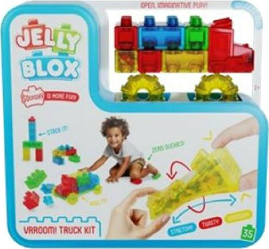 Jelly Blox Vrrrooom Truck Set