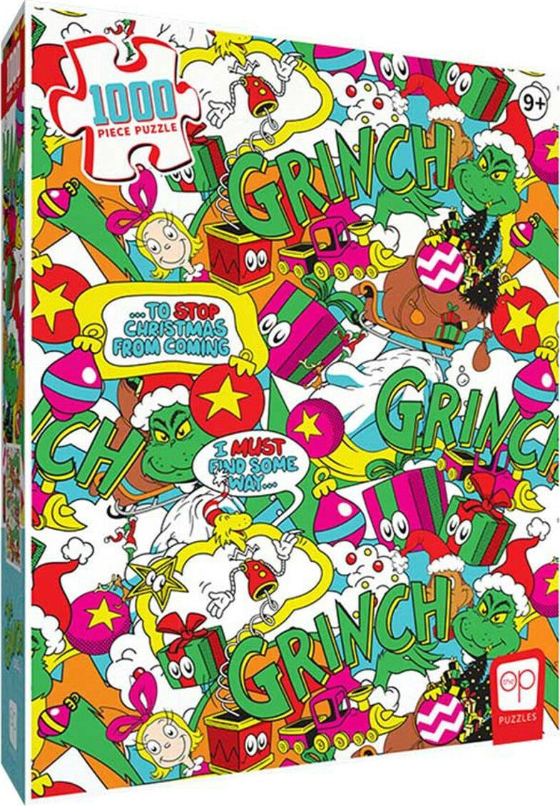 Puzzle: The Grinch "Poppin" 1000 piece