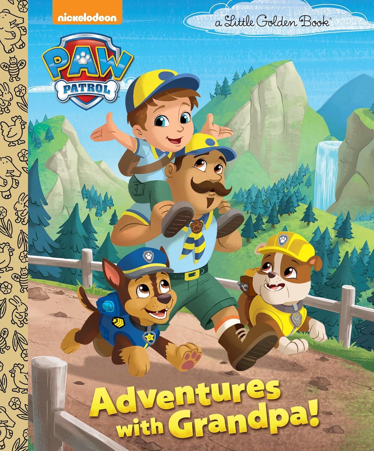 Little Golden Book: Adventures with Grandpa